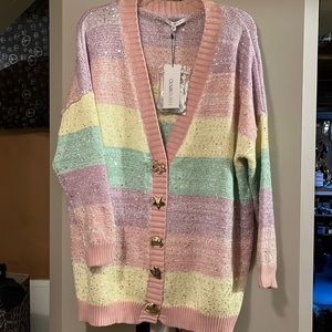 Olivia Rubin Mika cardigan in sorbet